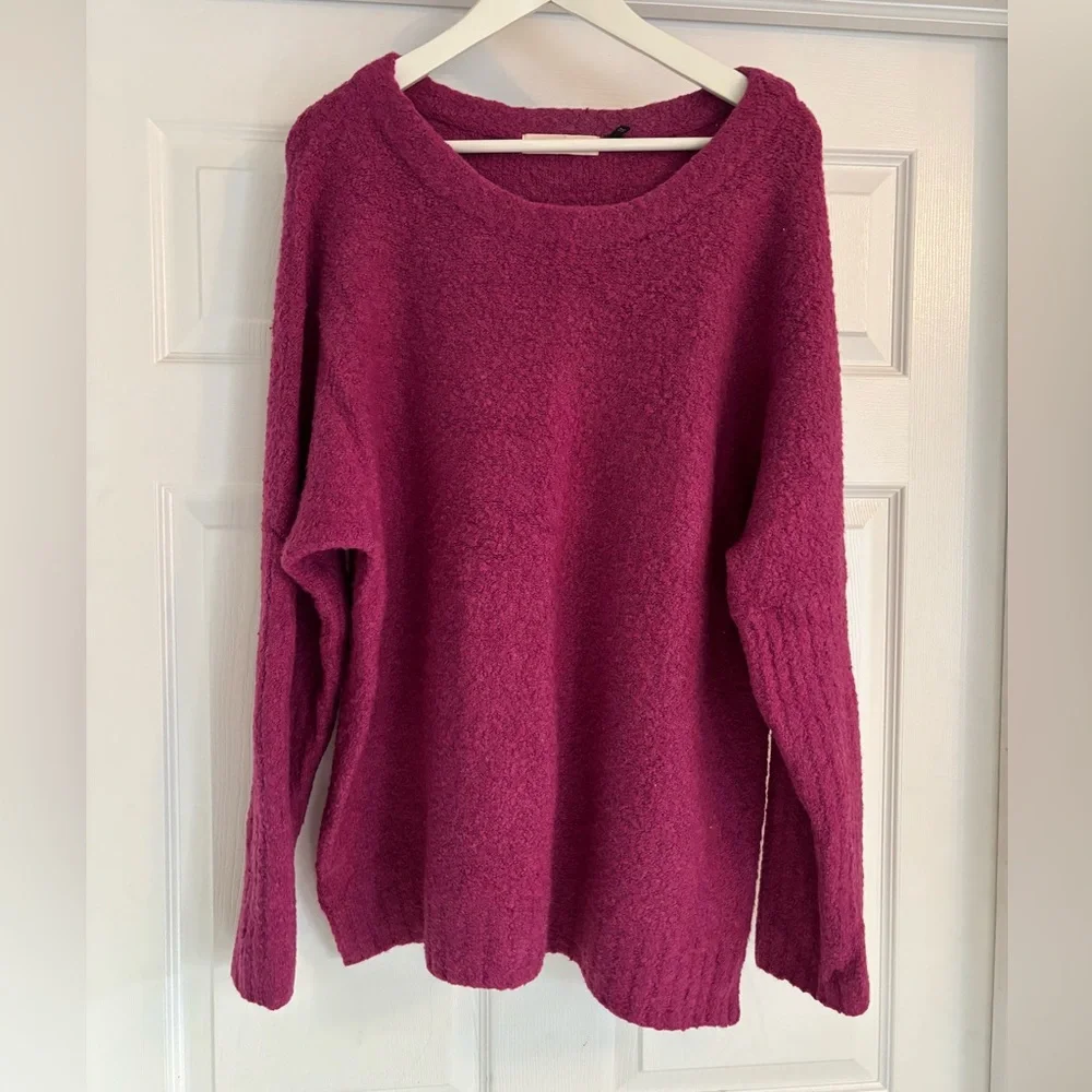 Anthropologie Sleeping On Snow Merino Wool Blend Sweater XL - Picture 2 of 6
